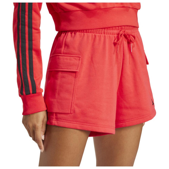 Adidas Γυναικείο σορτς Small Logo French Terry Cargo Shorts